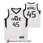 Maillot Enfant Jazz Donovan Mitchell 45 Association 2017-18 Noir