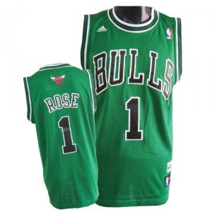 Maillot Vert Rose Chicago Bulls Revolution 30