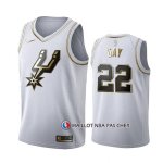 Maillot Golden Edition San Antonio Spurs Rudy Gay Blanc