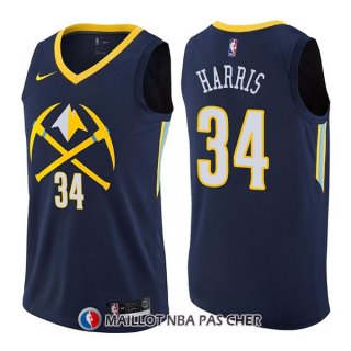 Maillot Denver Nuggets Devin Harris Ciudad 34 2017-18 Bleu