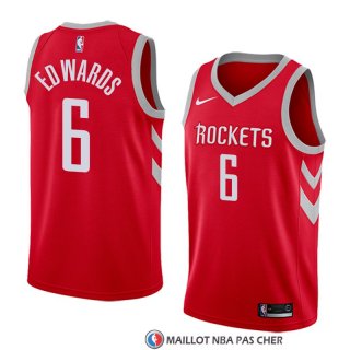 Maillot Houston Rockets Vincent Edwards 6 Icon 2017-18 Rouge