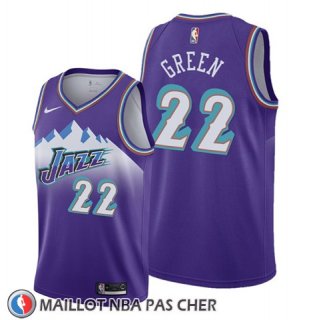 Maillot Utah Jazz Jeff Green Hardwood Classics 2019-20 Volet