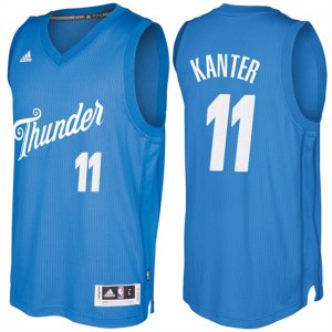 Maillot Navidad 2016 Enes Kanter Thunder 11 Bleu