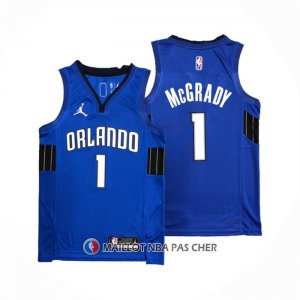 Maillot Orlando Magic Tracy McGrady NO 1 Statement Bleu  Maillot Orlando Magic Tracy McGrady NO 1 Statement Bleu