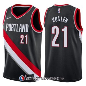 Maillot Portland Trail Blazers Noah Vonleh Swingman Icon 21 2017-18 Noir