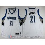 Maillot Minnesota Timberwolves Garnett #21 Blanc