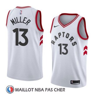 Maillot Tornto Raptors Malcolm Miller No 13 Association 2018 Blanc