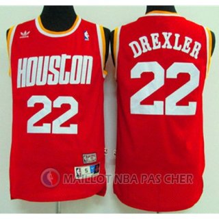 Maillot NBA Planeador Drexler Houston Rockets Rouge