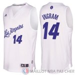 Maillot Ingramk Los Angeles Lakers Noel #14 Blanc