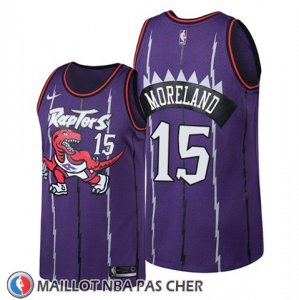Maillot Tornto Raptors Eric Moreland Classic Edition Volet