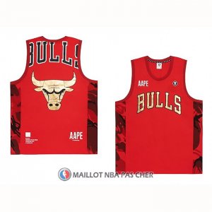 Maillot Chicago Bulls x Aape Rouge