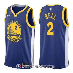 Maillot Golden State Warriors Jordan Bell Icon 2 2017-18 Bleu