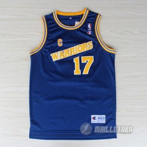 Maillot Golden State Warriors retro Mullin #17 Bleu