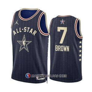 Maillot All Star 2024 Boston Celtics Jaylen Brown NO 7 Bleu