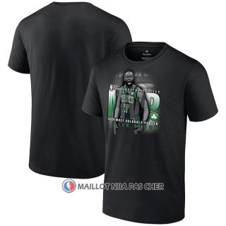 Maillot Manche Courte Boston Celtics 2024 NBA Finals Champions MVP Noir