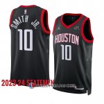 Maillot Houston Rockets Jabari Smith JR NO 10 Statement 2023-24 Noir