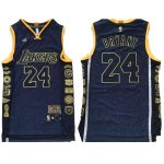 Maillot Lakers Conmemorativa Retirado Bryant 24 Noir