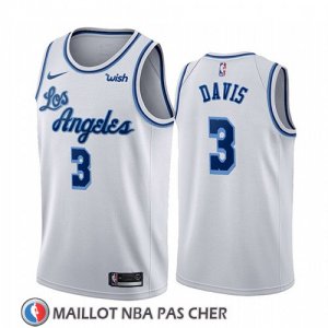 Maillot Los Angeles Lakers Anthony Davis Classic 2019-20 Blanc