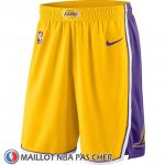 Short Los Angeles Lakers Icon 2018-19 Jaune