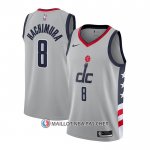 Maillot Washington Wizards Rui Hachimura Ville 2020-21 Gris