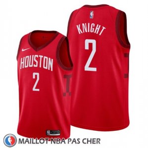 Maillot Houston Rockets Brandon Knight Earned Rouge