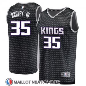 Maillot Kings Bagley Iii 35 Statement 2017-18 Noir