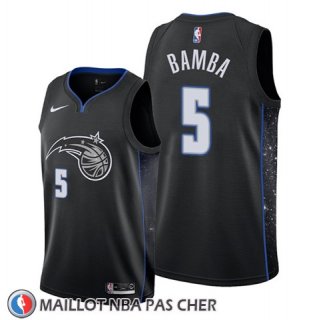 Maillot Orlando Magic Mohamed Bamba Ville Edition Noir