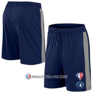 Short Minnesota Timberwolves 75th Anniversary Bleu