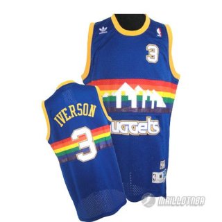 Maillot Bleue Iverson Denver Nuggets