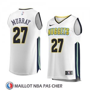 Maillot Denver Nuggets Jamal Murray Association 2017-18 Blanc