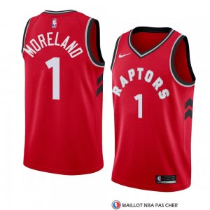 Maillot Tornto Raptors Eric Moreland Icon 2018 Rouge
