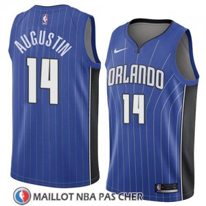 Maillot Orlando Magic D.j. Augustin No 14 Icon 2018 Bleu