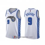 Maillot Orlando Magic Nikola Vucevic Earned 2020-21 Blanc