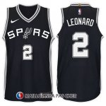 Maillot San Antonio Spurs Kawhi Leonard 2 2017-18 Noir