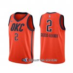Maillot Oklahoma City Thunder Shai Gilgeous-alexander Earned Orange