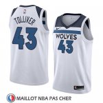 Maillot Minnesota Timberwolves Anthony Tolliver No 43 Association 2018 Blanc