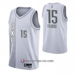 Maillot Oklahoma City Thunder Derrick Favors NO 15 Ville 2021-22 Blanc