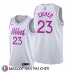 Maillot Minnesota Timberwolves Jarrett Culver Earned 2019-20 Blanc