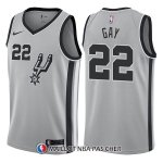 Maillot San Antonio Spurs Rudy Gay Statement 22 2017-18 Gris