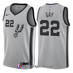 Maillot San Antonio Spurs Rudy Gay Statement 22 2017-18 Gris