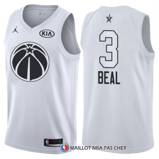 Maillot All Star 2018 Washington Wizards Bradley Beal 3 Blanc
