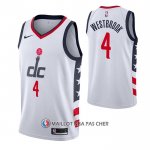Maillot Washington Wizards Russell Westbrook Ville 2020-21 Blanc