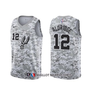 Maillot San Antonio Spurs Lamarcus Aldridge Earned Camuflaje