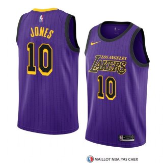Maillot Los Angeles Lakers Jemerrio Jones Ville 2018-19 Volet