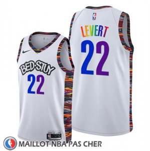 Maillot Brooklyn Nets Caris Levert Ville Lgbtq Pride Night 2020 Blanc