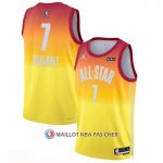 Maillot All Star 2023 Brooklyn Nets Kevin Durant NO 7 Orange