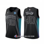 Maillot Charlotte Hornets Cody Zeller Ville Noir
