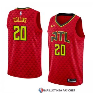 Maillot Atlanta Hawks John Collins Statement 2017-18 Rouge