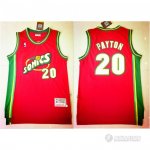 Maillot Seattle Supersonics Payton #20 Rouge