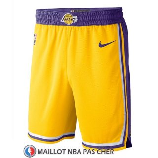 Short Lakers Icon 2018-19 Jaune